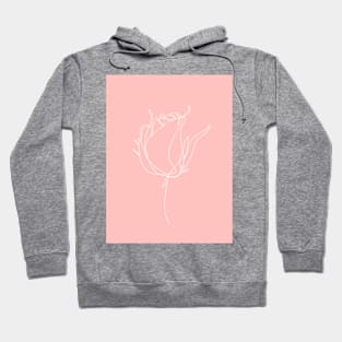 Pink Petal Flower Hoodie